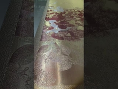 0.4 mm dikte kunst koper mesh behang voor verfijnde en luxe interieurs